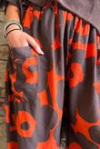 Carnaby Shelby Barrel Pant Coffee Bean & Rust
